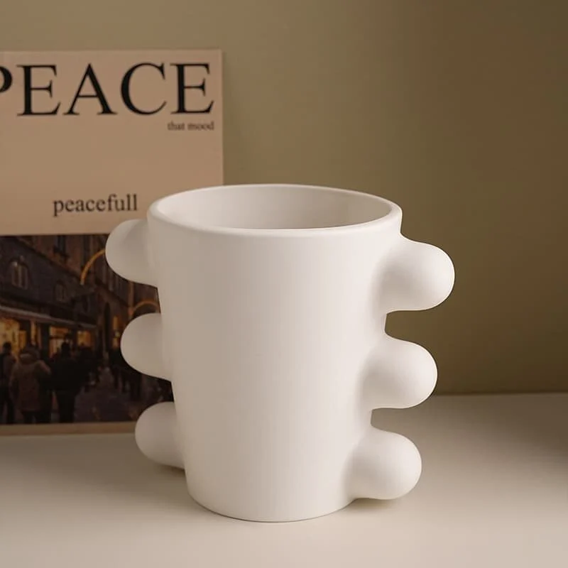 Stepped Spine Ceramic Vase (4)