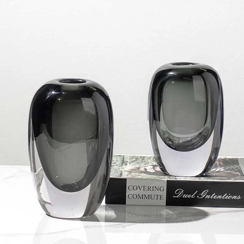 Thick Base Curved Form Designer Vase (4)