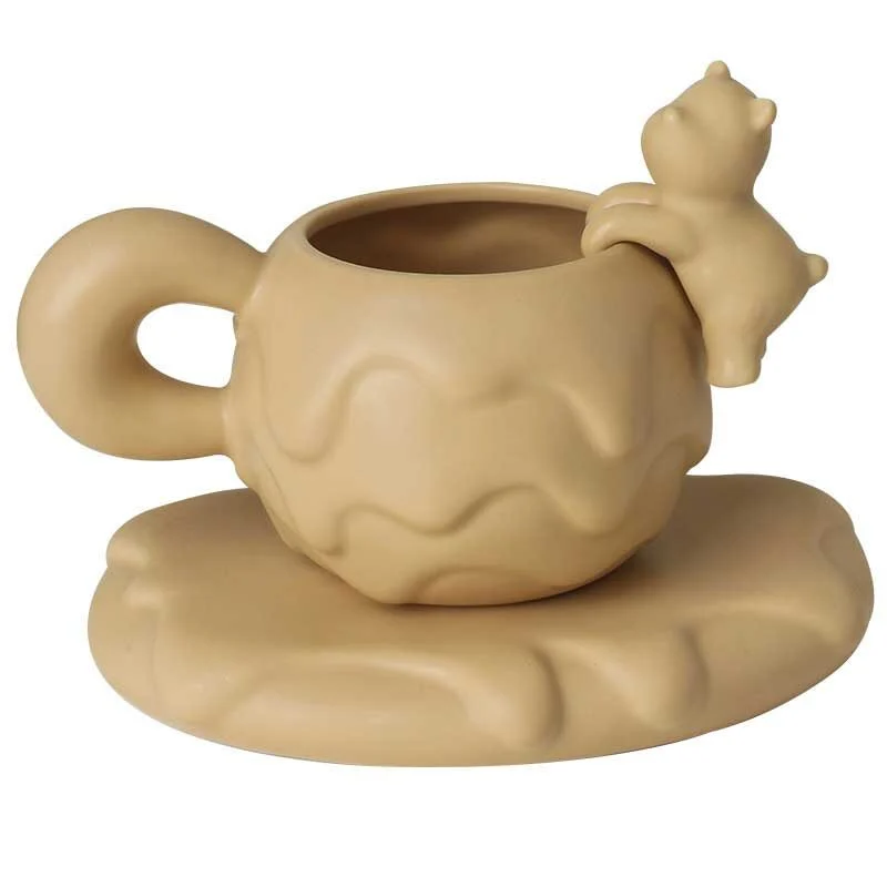 Vintage Animal Inspired Ceramic Mug (1)