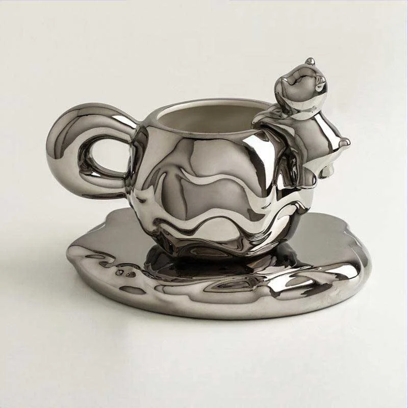 Vintage Animal Inspired Ceramic Mug (2)