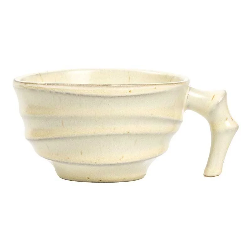 Wabi Sabi Ceramic Ripple Wide Mug (1)