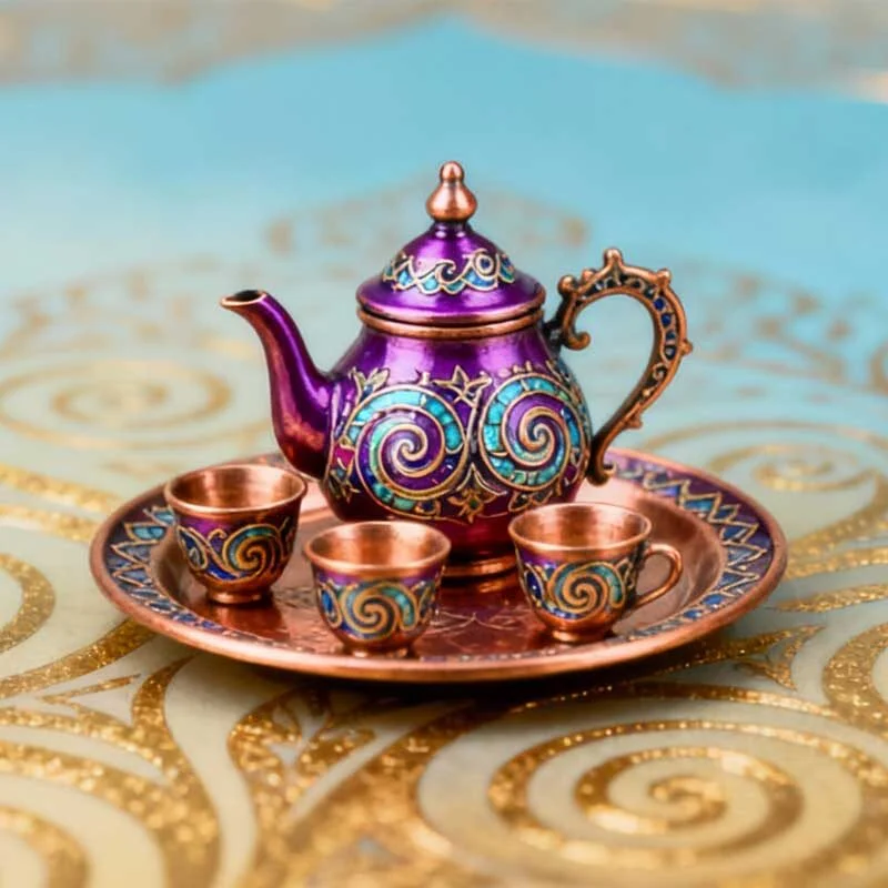 Copper Coffe Cups (8)