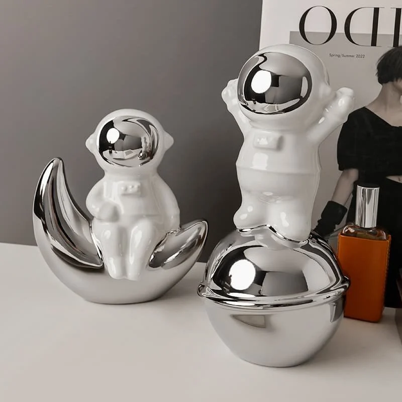 星空宇航员陶瓷摆件 (4)