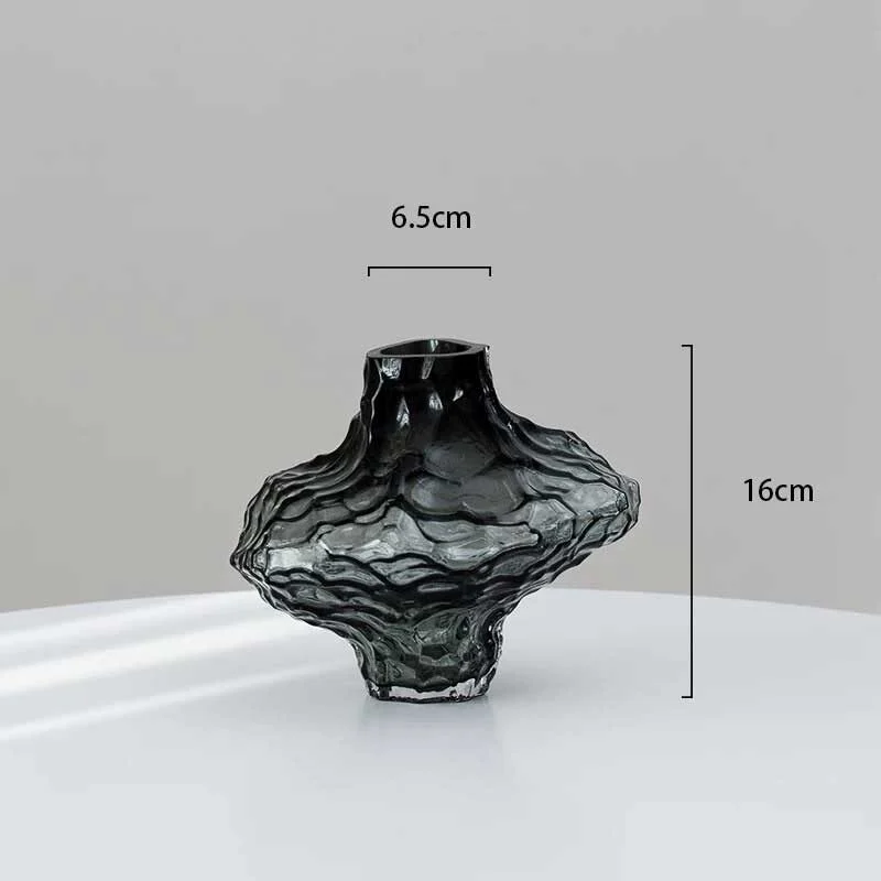 Aurora Irregular Glass Vase