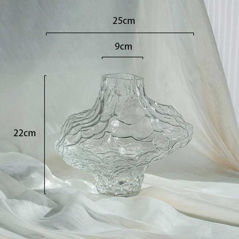 Aurora Irregular Glass Vase