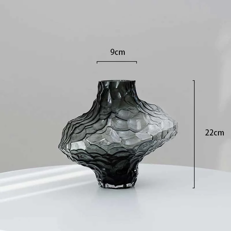 Aurora Irregular Glass Vase