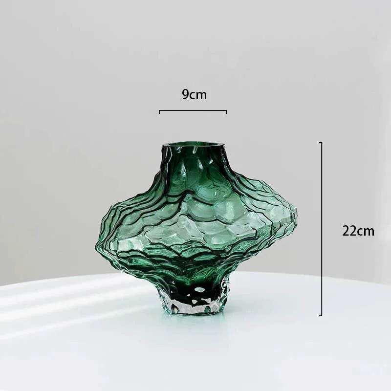 Aurora Irregular Glass Vase
