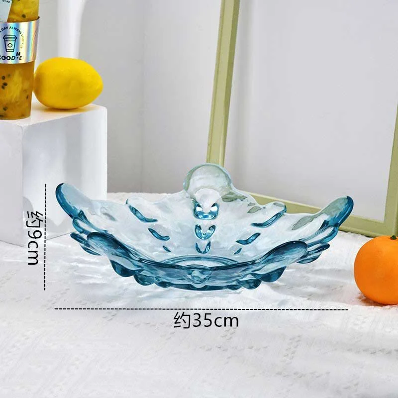 TwistGlass Decorative Fruit Plate