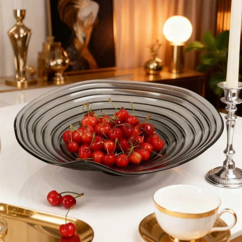 TwistGlass Decorative Fruit Plate