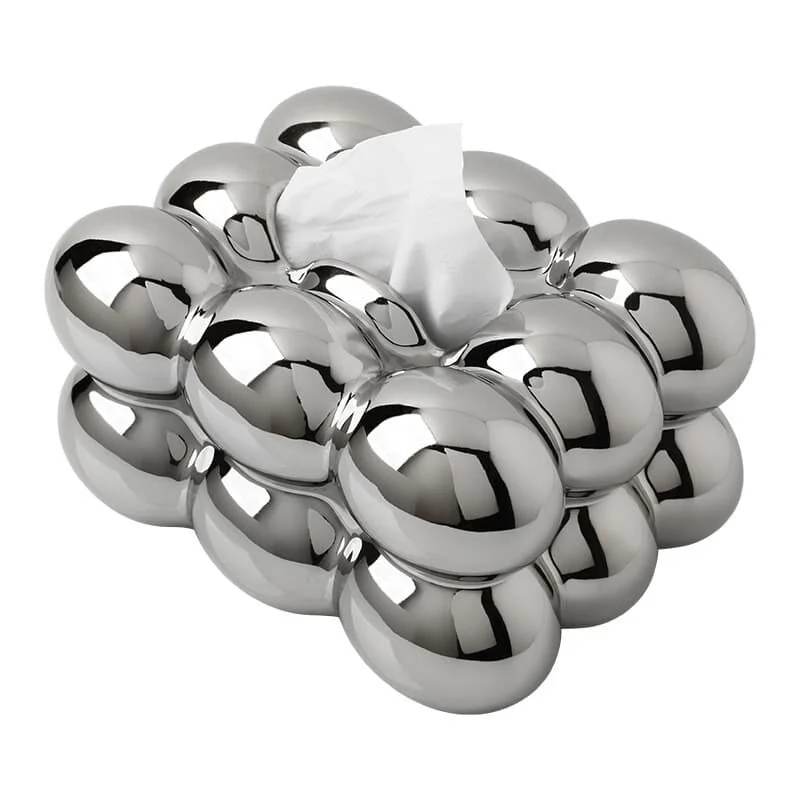 镀银鸡蛋托形状纸巾盒 (3)