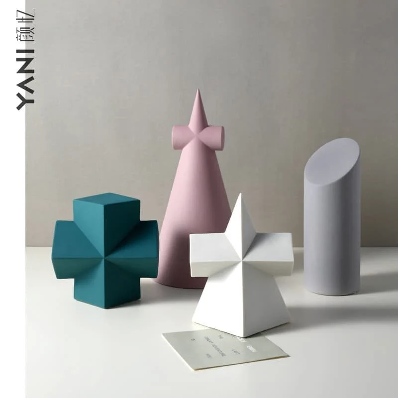 陶瓷积木摆件 (4)