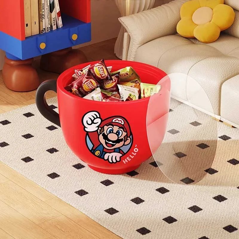 Pixel Mug Resin Storage Table — A Playful Fusion of Retro Gaming & Functional Design