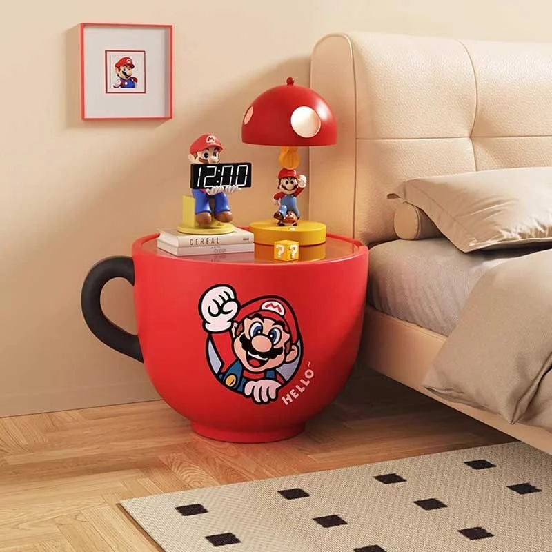 Pixel Mug Resin Storage Table — A Playful Fusion of Retro Gaming & Functional Design