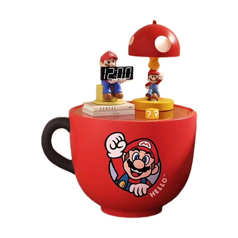 Pixel Mug Resin Storage Table — A Playful Fusion of Retro Gaming & Functional Design