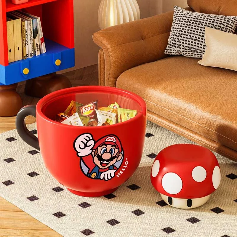 Pixel Mug Resin Storage Table — A Playful Fusion of Retro Gaming & Functional Design